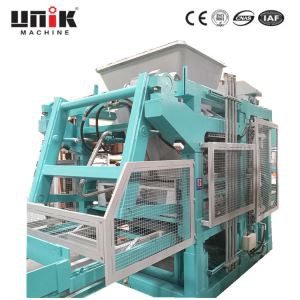 آلة تصنيع البلوك الخرساني مع وحدة التغذية التلقائية